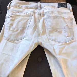 Light wash American Eagle jeans